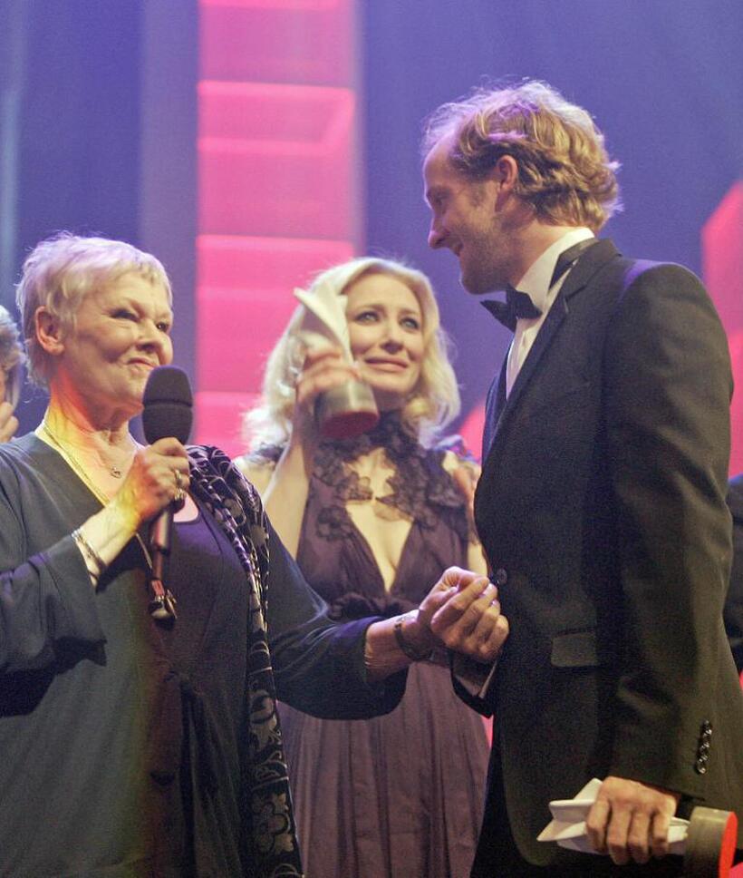 Judi Dench, Cate Blanchett and Maximilian Brueckner at the 57th Berlinale International Film Festival held in 2007.