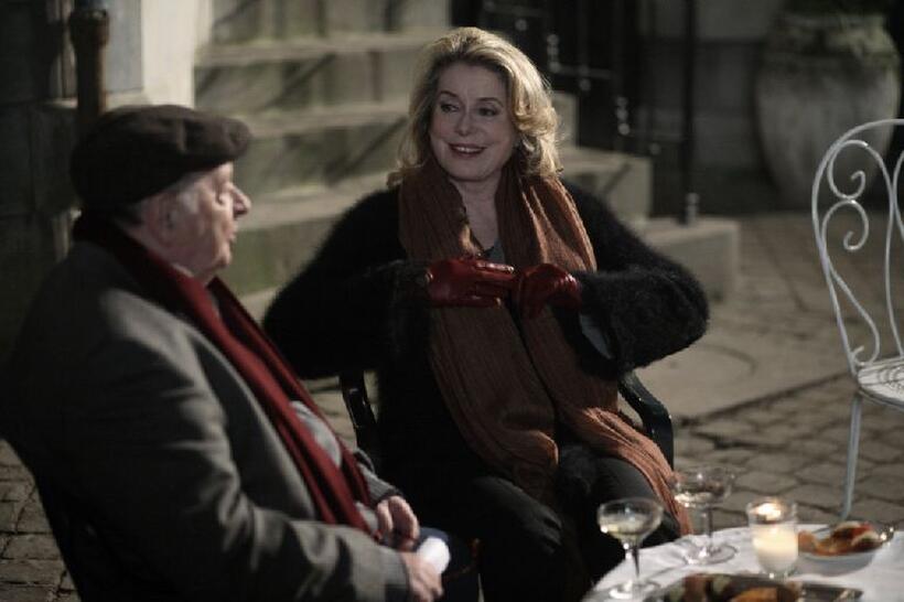 Jean-Paul Roussillon as Abel and Catherine Deneuve as Junon in "A Christmas Tale."