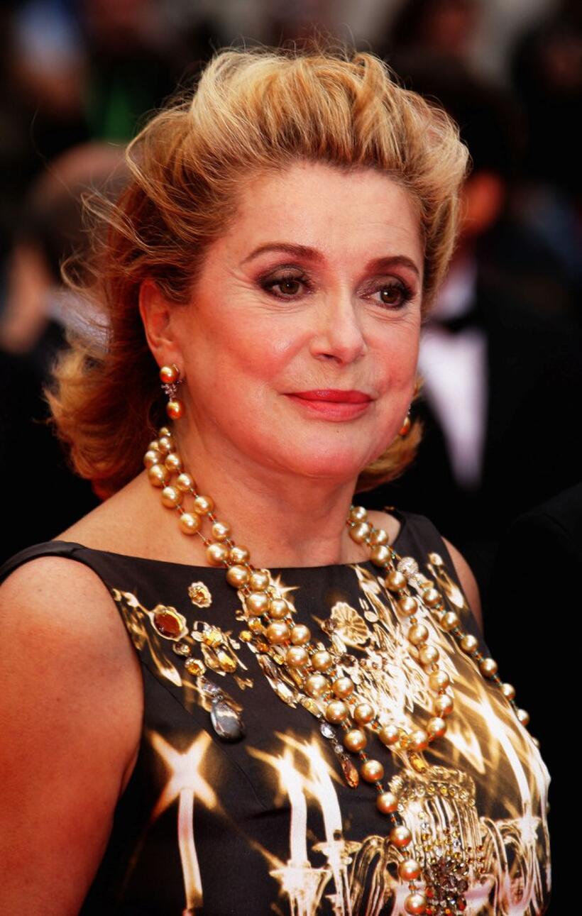 Catherine Deneuve at the Palme d'Or Closing Ceremony during the 61st International Cannes Film Festival.