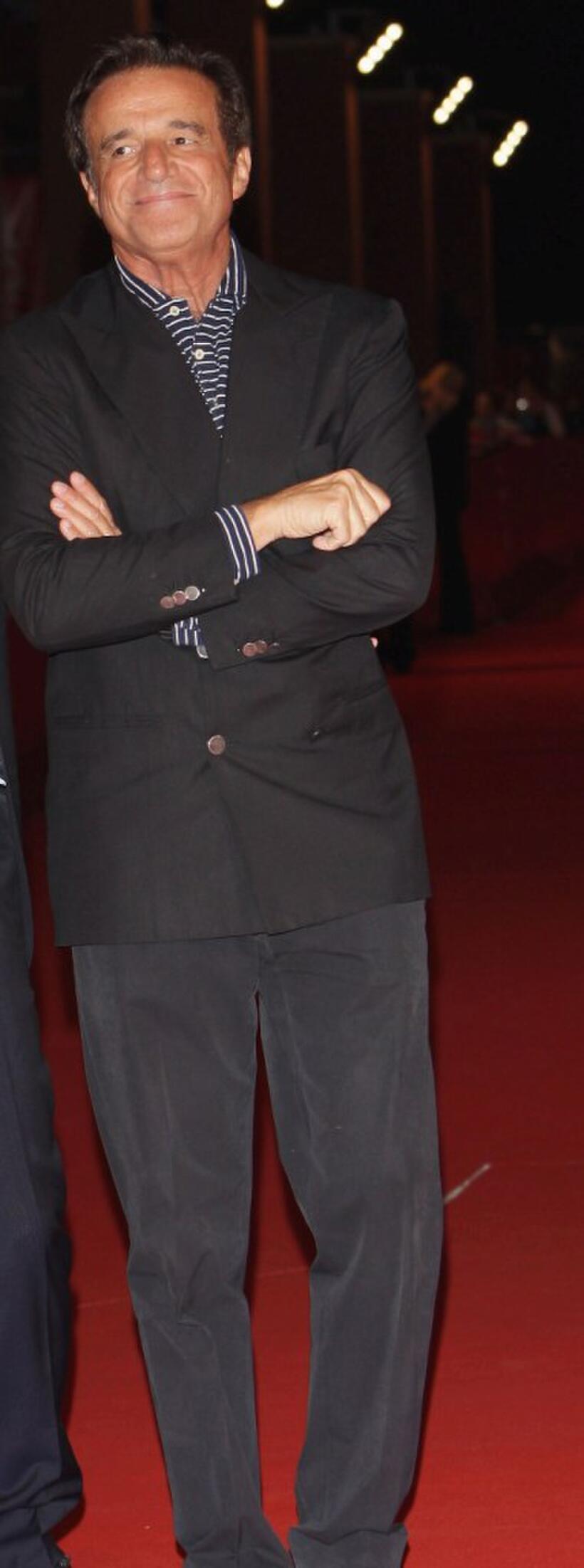 Christian de Sica at the premiere of "Parlami Di Me" during the 3rd Rome International Film Festival.