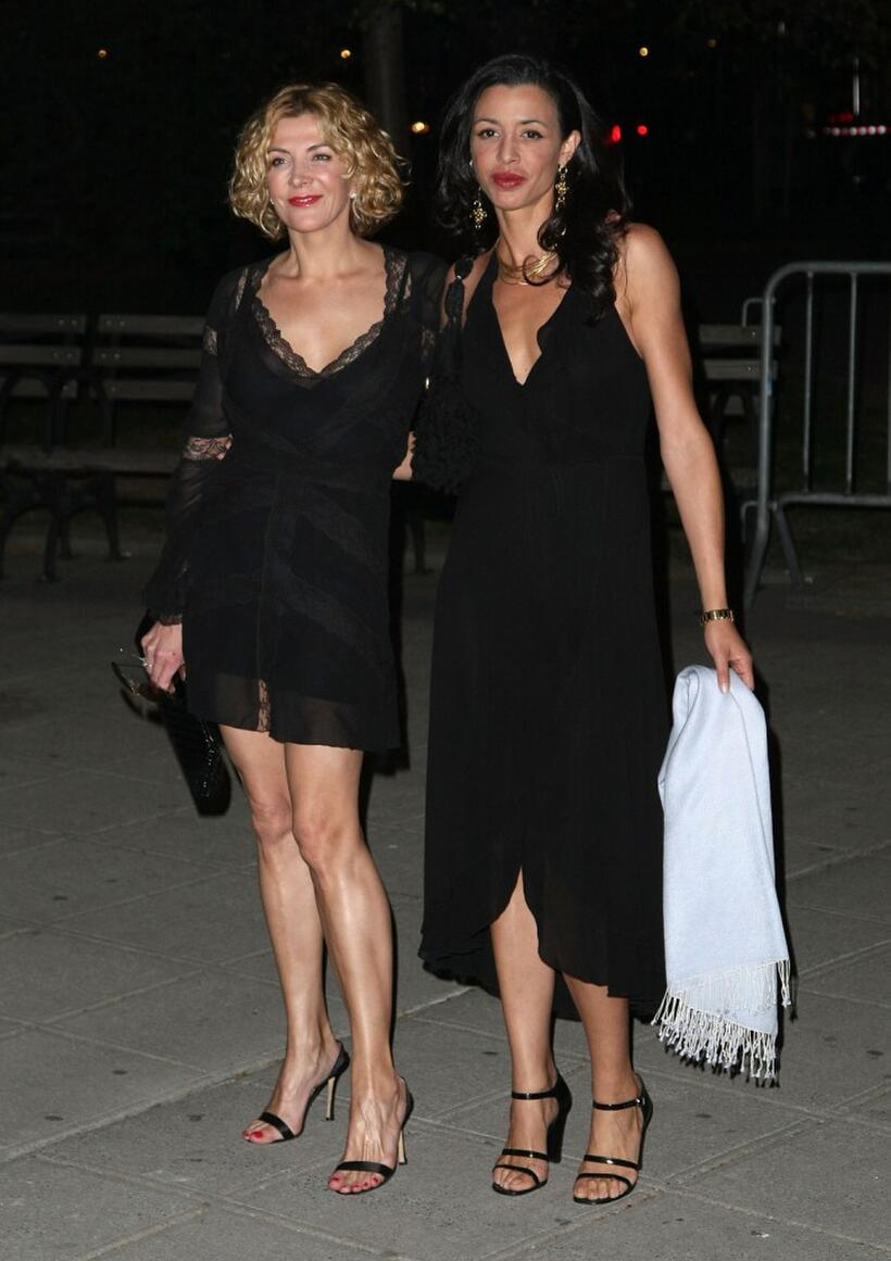 Natasha Richardson and Drena De Niro at the Vanity Fair party during the 2008 Tribeca Film Festival.