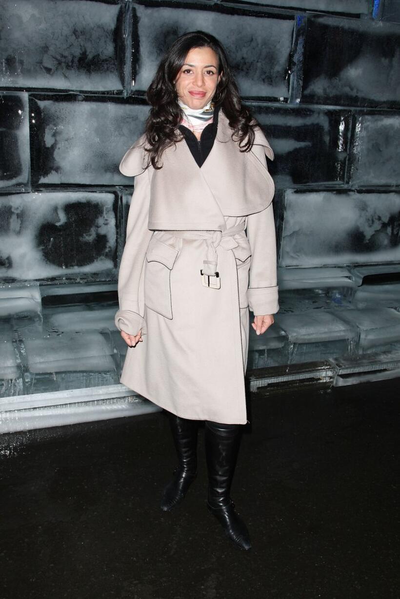 Drena De Niro at the Y-3 Fall 2008 fashion show.