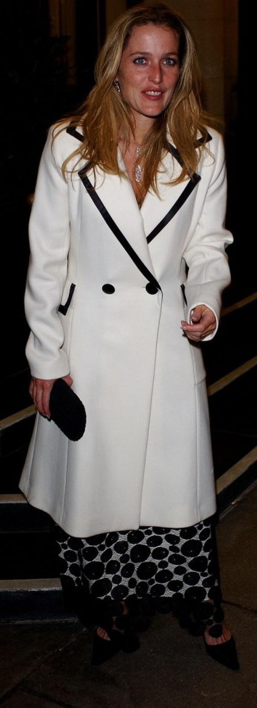 Gillian Anderson at the Sony Ericsson Empire Film Awards.