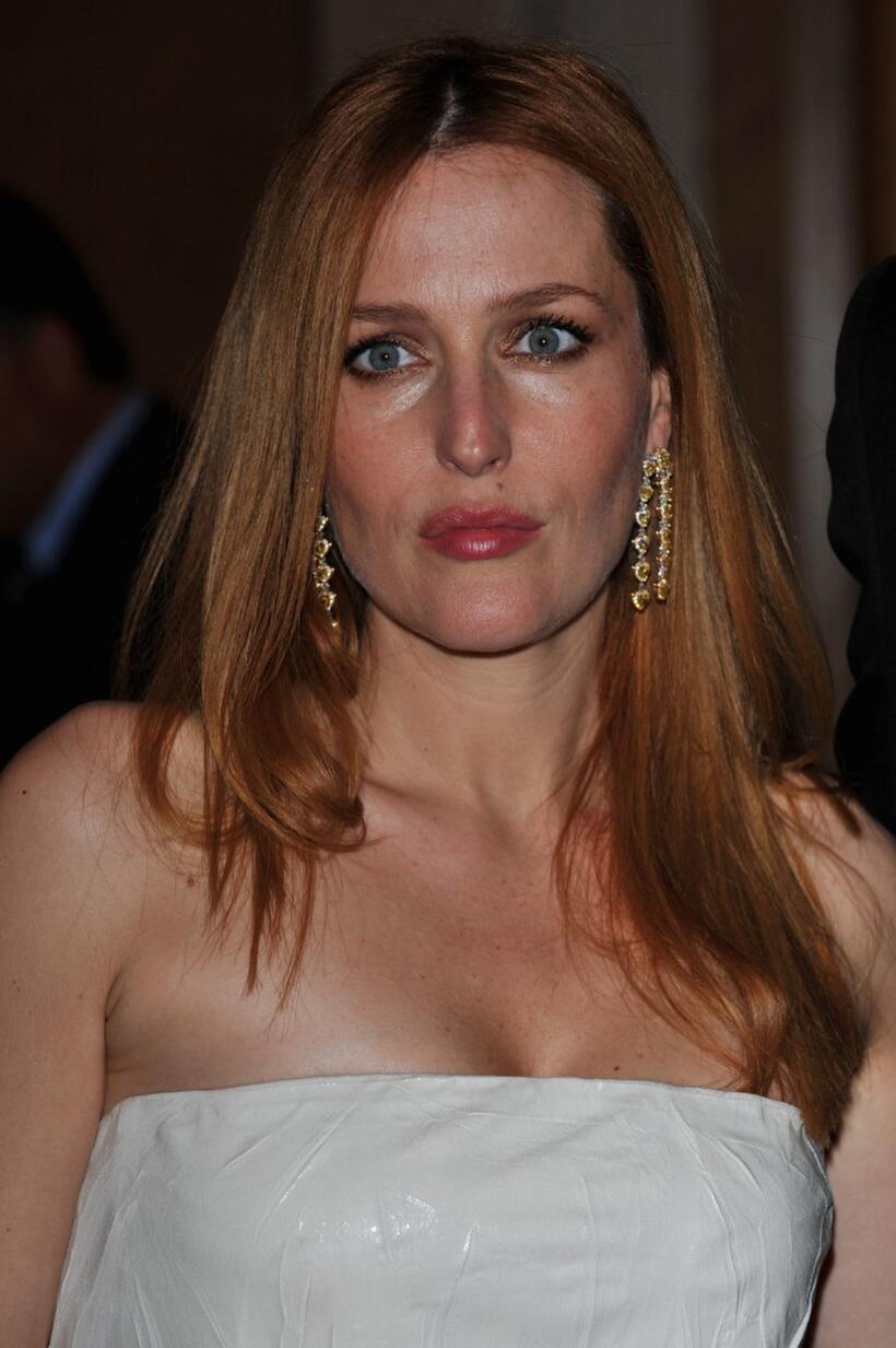 Gillian Anderson at the Inaugural Global Women's Rights Awards.