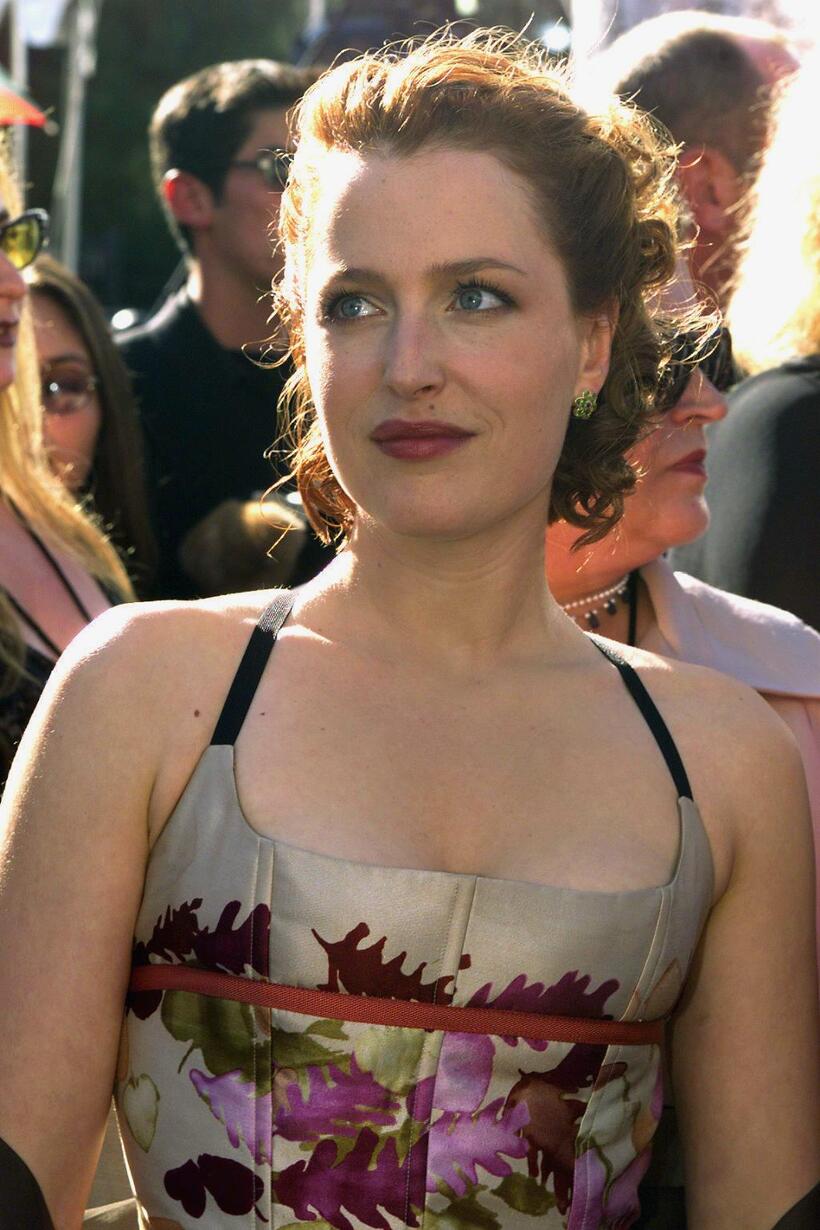 Gillian Anderson at the 51st Emmy Awards.