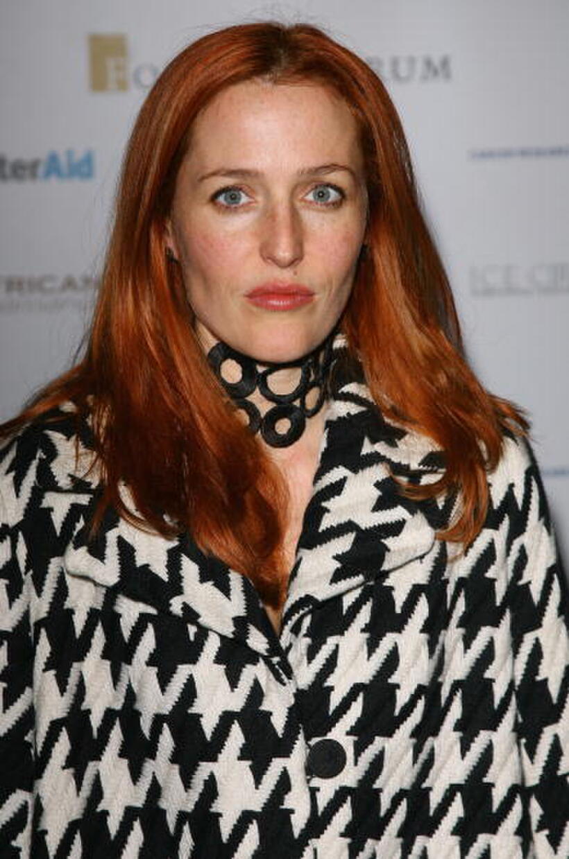 Gillian Anderson at the Fortune Forum Summit.