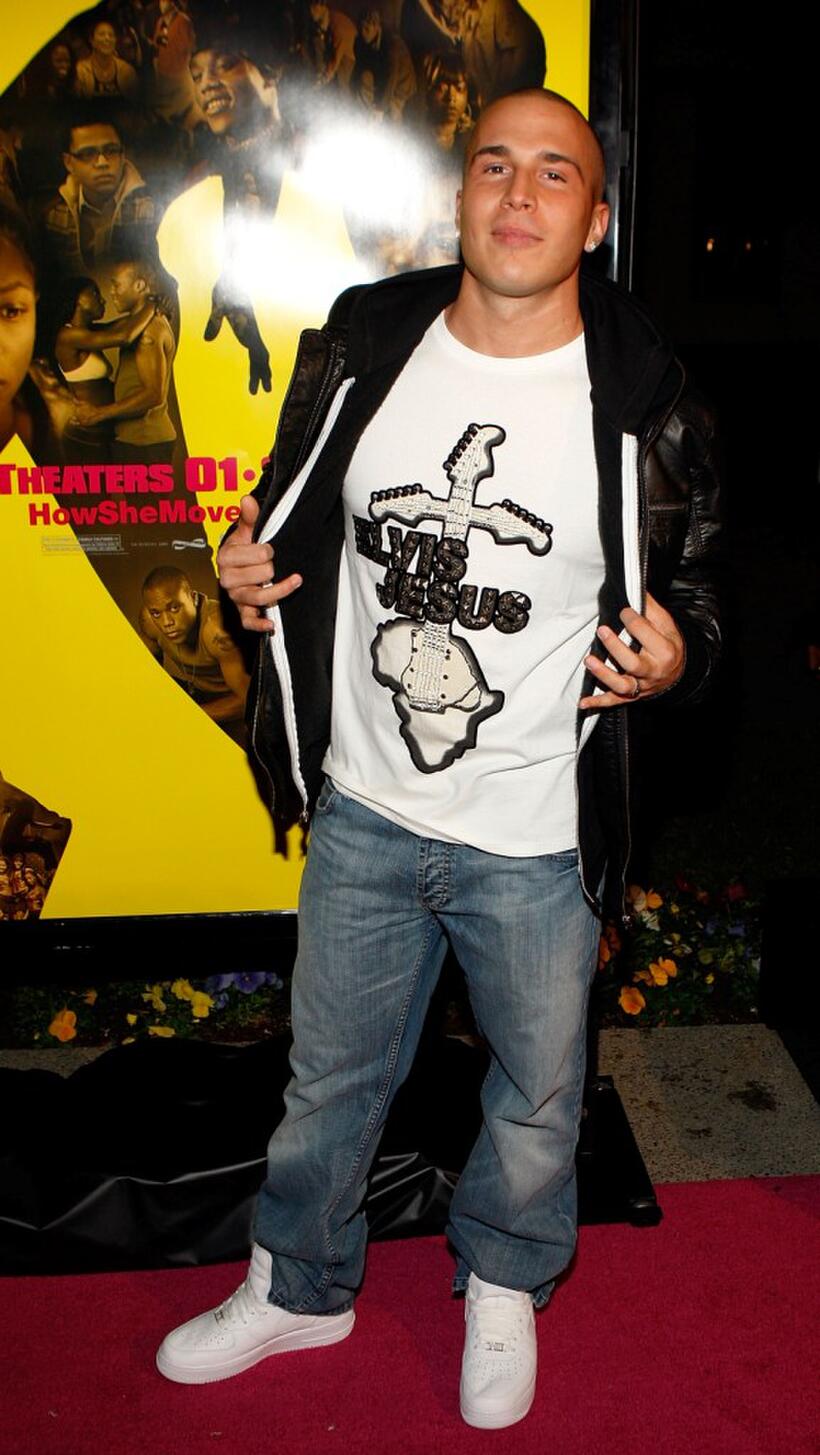 Shawn Desman at the premiere of "How She Move."