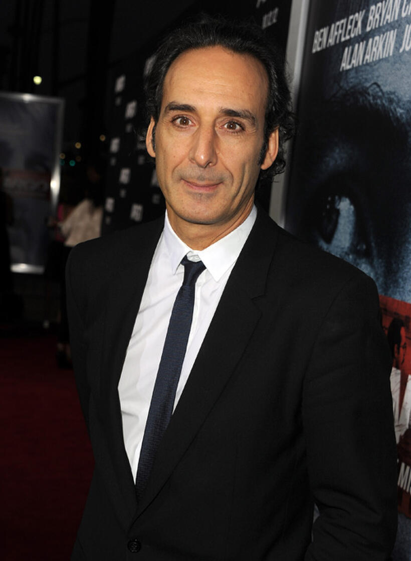 Composer Alexandre Desplat at the California premiere of "Argo."