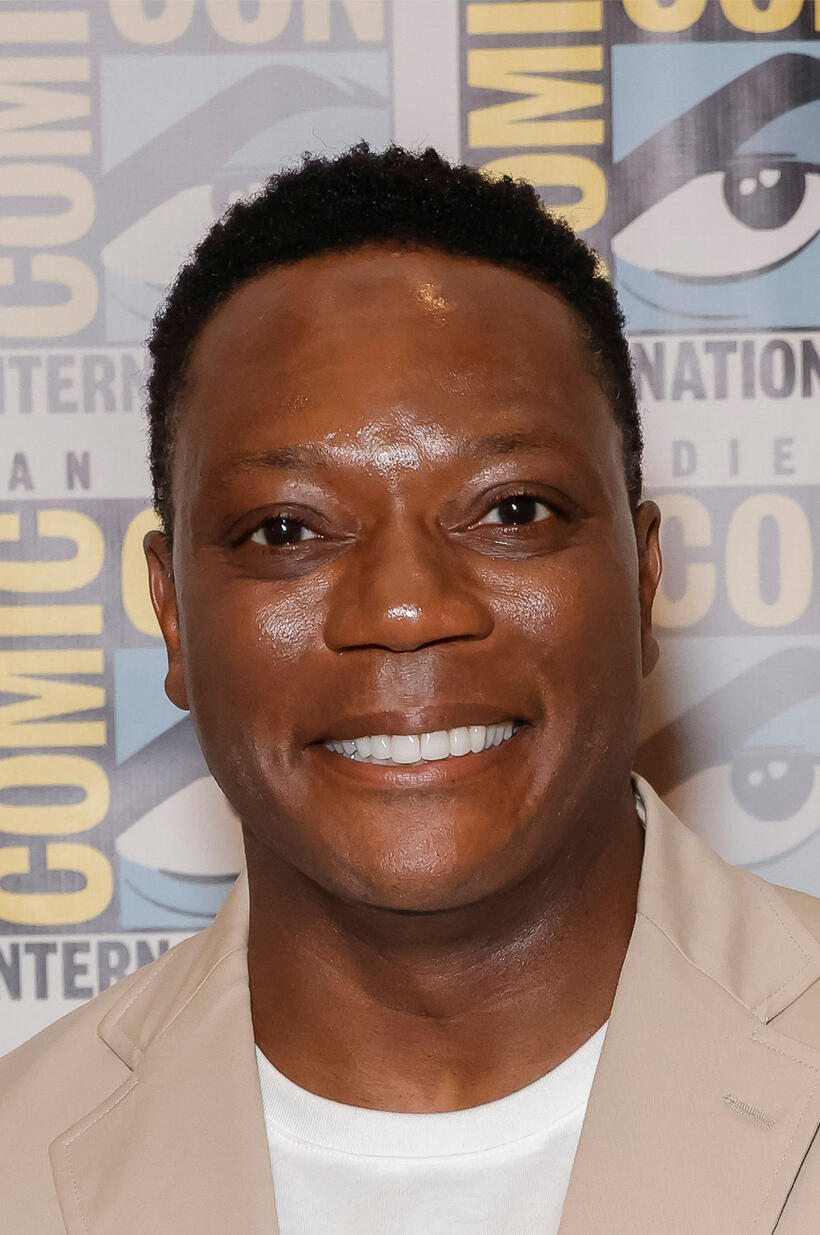 Chukwudi Iwuji at 2022 ComicCon International in San Diego, California.