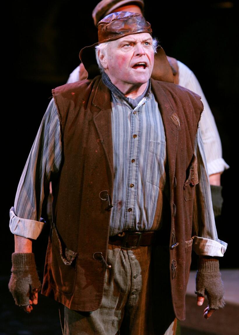 Brian Dennehy at the final dress rehearsal for My Fair Lady.