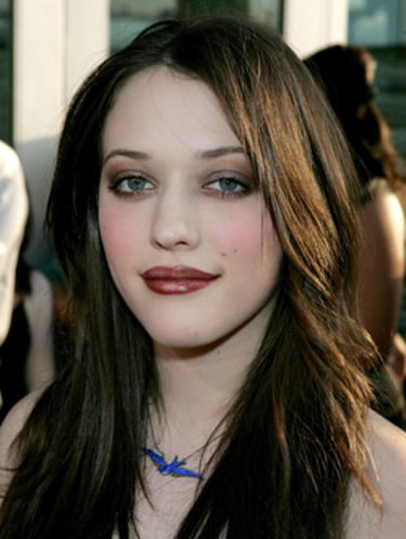 Kat Dennings at the Hollywood premiere of "The 40 Year-Old Virgin."