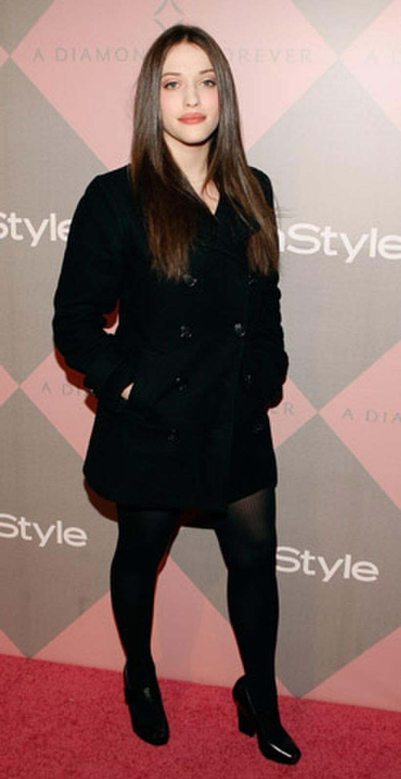 Kat Dennings at the "Diamond Information Center and InStyle Luncheon."
