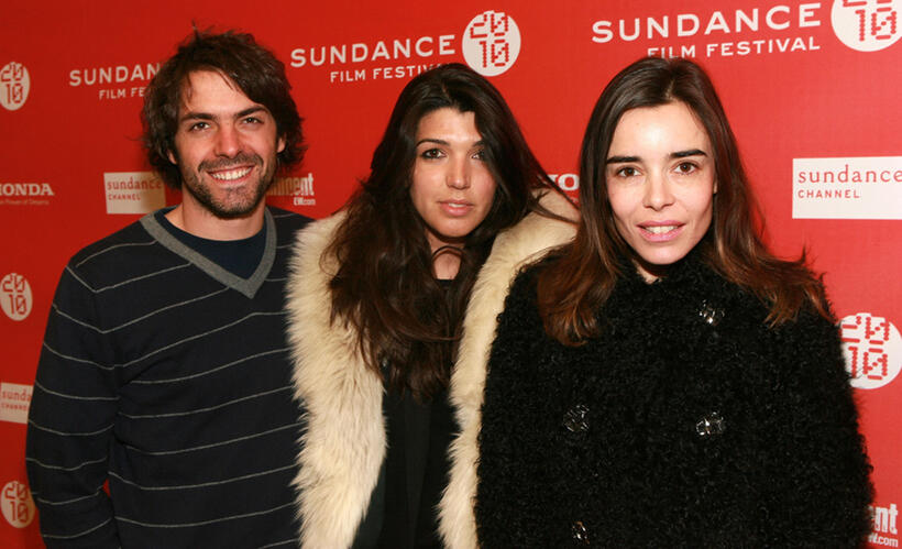 Jose Maria de Tavira, director Elodie Bouchez and Zeina Durra at the premiere of "The Imperialists Are Still Alive" during the 2010 Sundance Film Festival.