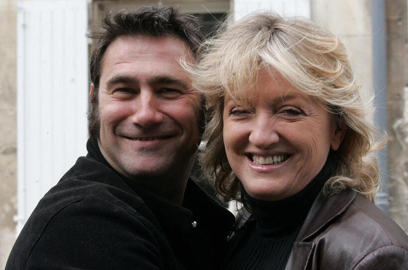 Sergi Lopez and Charlotte de Turckheim at the 23rd Edition of the Cognac thriller film festival.
