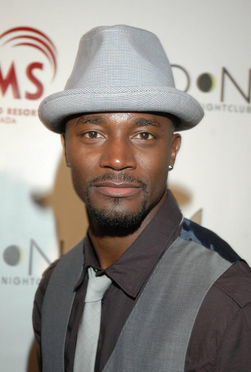 Taye Diggs at the Playboy Club.