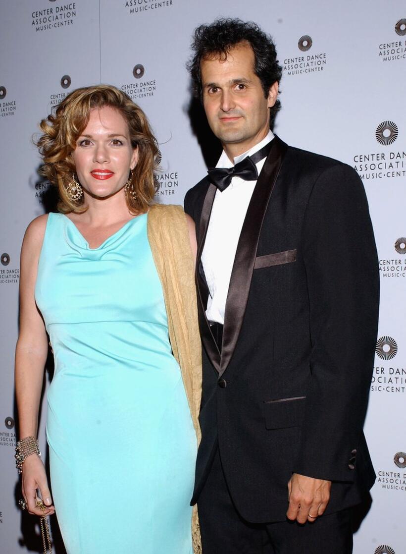 Catherine Dent and Peter Eliasber at the New York City Ballet Gala.