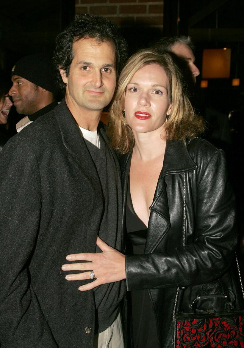 Peter Eliasberg and Catherine Dent at the after party of Cure Autism Now's 3rd annual "Acts of Love" fundraising event.