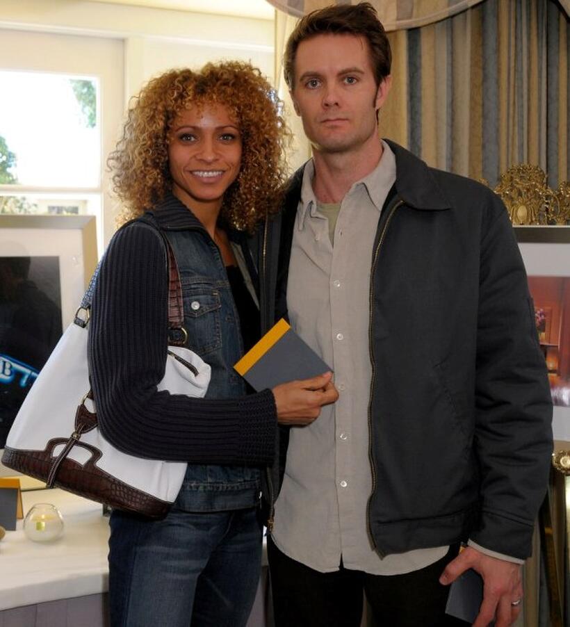 Michelle Hurd and Garret Dillahunt at the Luxury Lounge in honor of the 2008 SAG Awards.