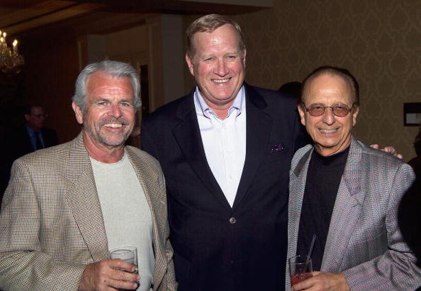 William Devane, Ken Howard and Norby Walters at the 2nd Annual Steppenwolf Theatre Fundraiser Cocktail Party.