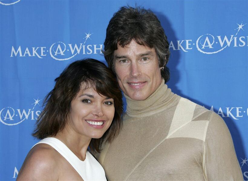 Devin DeVasquez and Ronn Moss at the "Uncork A Wish", Make-A-Wish Foundation's 13th annual wine tasting and auction.