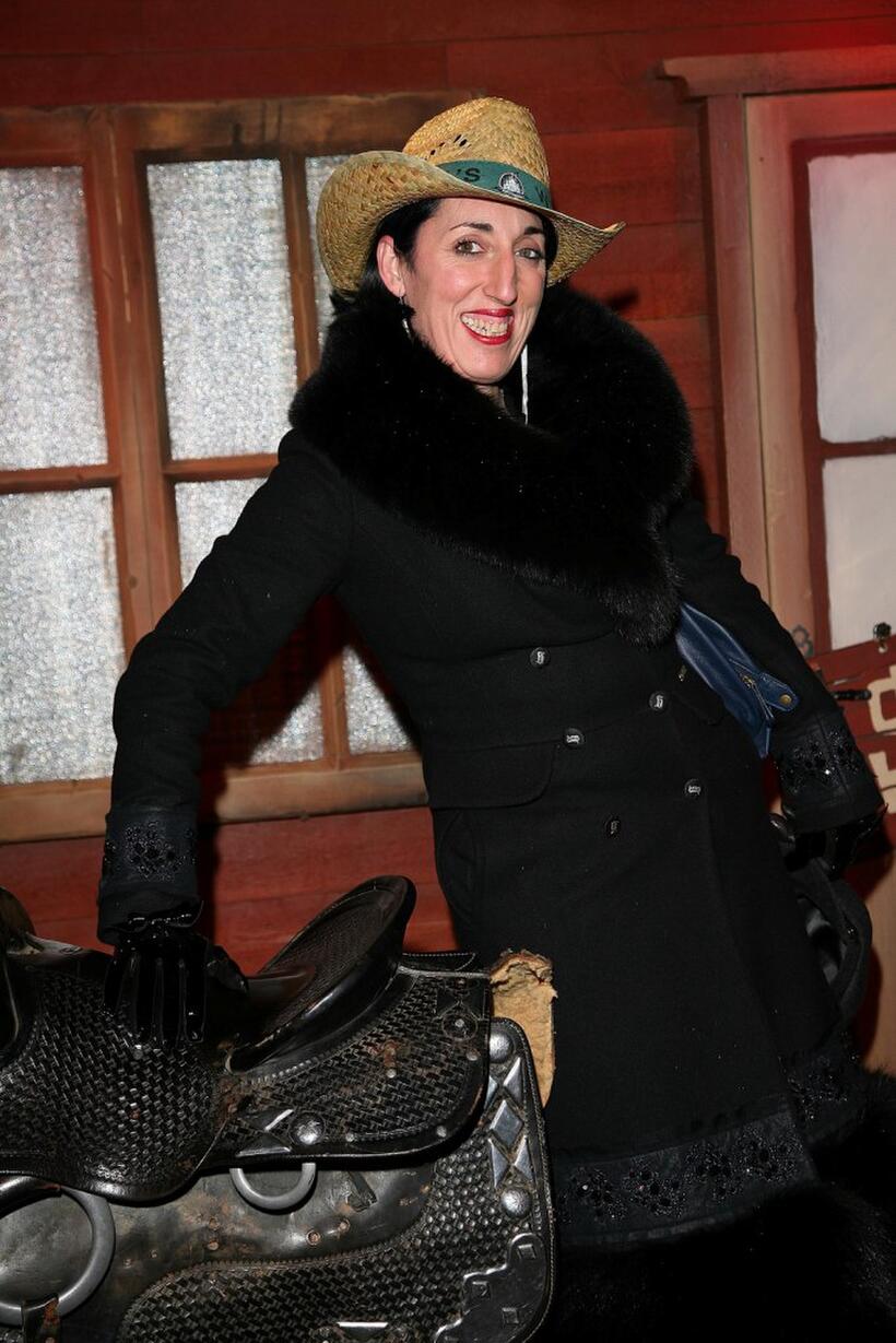 Rossy de Palma at the Buffalo Bill Wild West Show.