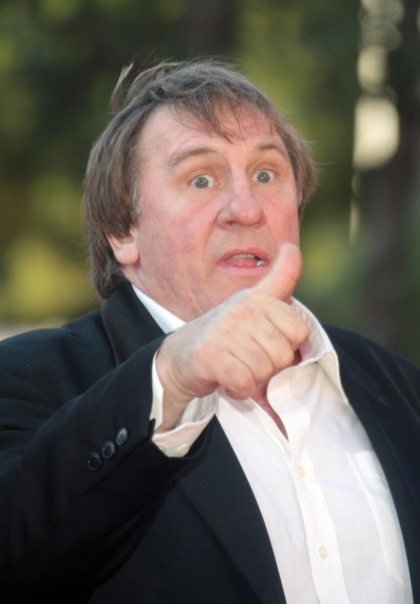 Gerard Depardieu at the 2nd Rome Film Festival.