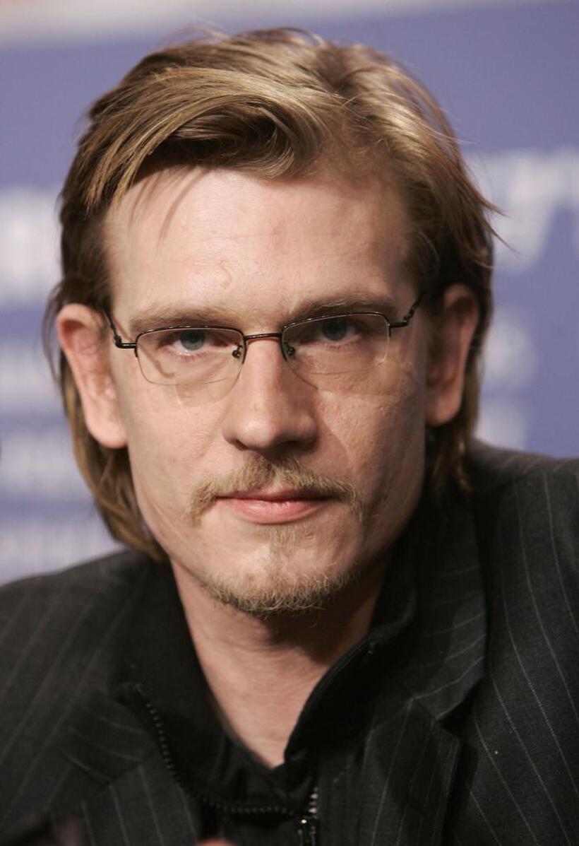 Guillaume Depardieu at the press conference of "Ne Touchez pas la Hache" (Don't Touch the Axe).