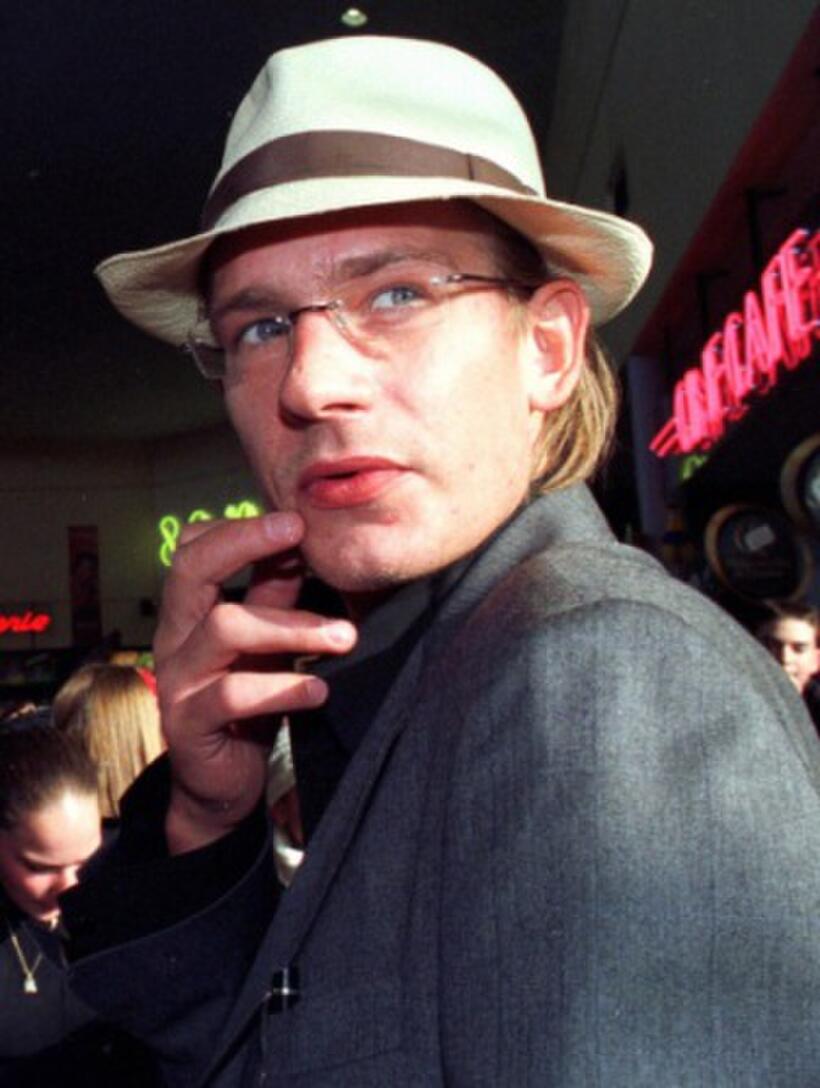 Guillaume Depardieu at the cinema Gaumont in Valencienne.
