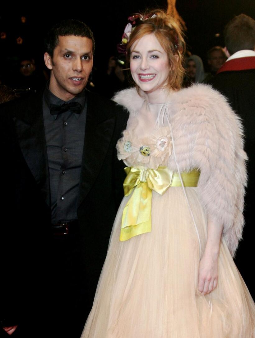 Sami Bouajila and Julie Depardieu at the premiere of "The Witnesses" during the 57th Berlin International Film Festival (Berlinale).
