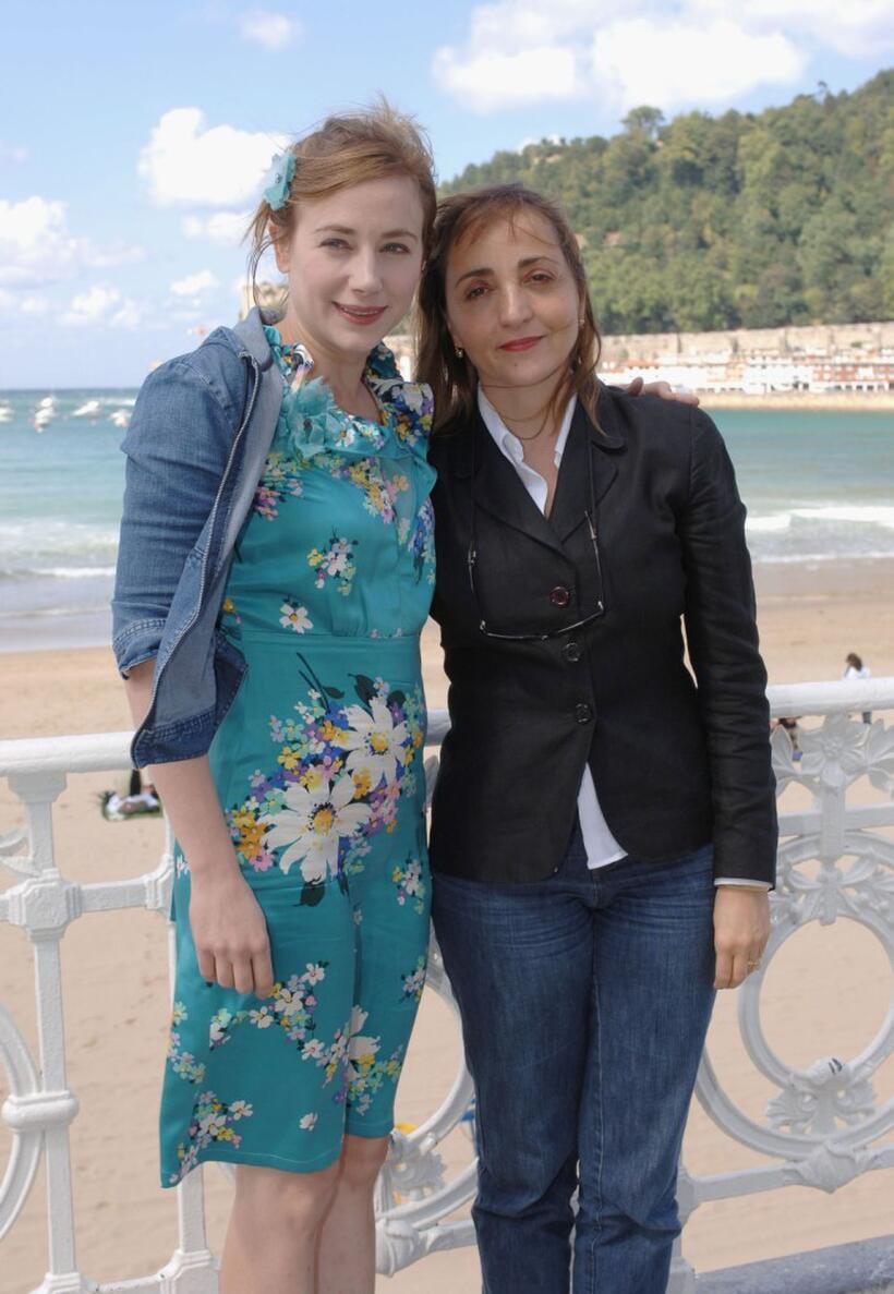 Julie Depardieu and Dominique Blanc at the 53rd San Sebastian International Film Festival.