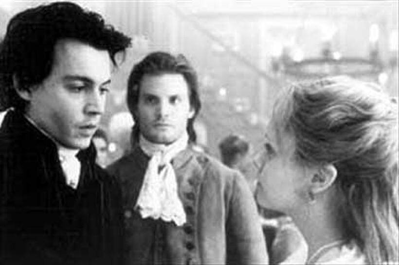 Johnny Depp as Ichabod Crane, Casper Van Dien as Brom Van Brunt and Christina Ricci as Katrina Van Tassel in ``Sleepy Hollow.''