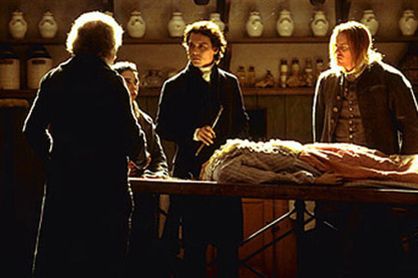 Johnny Depp as Ichabod Crane in ``Sleepy Hollow.''