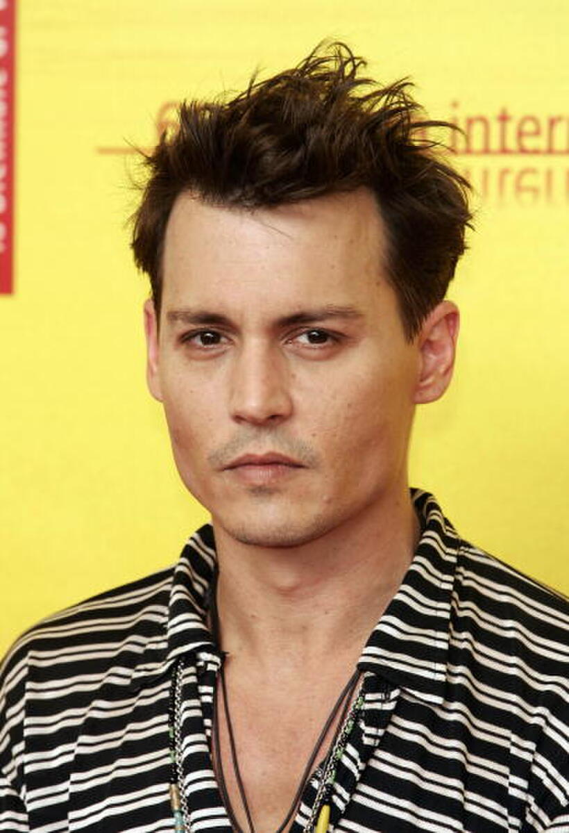 Johnny Depp at the "Finding Neverland" photocall at the 61st Venice Film Festival in Venice, Italy.