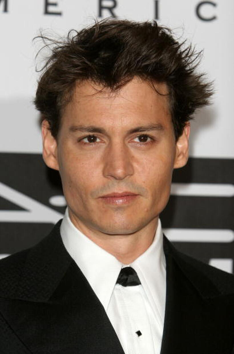 Johnny Depp at The Actors Fund of America's gala "That's Entertainment" in New York City.