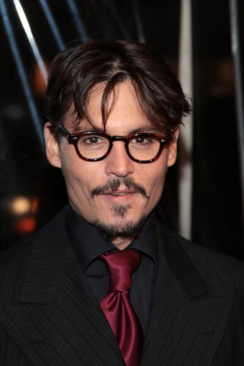 "Sweeney Todd: The Demon Barber of Fleet Street" star Johnny Depp at the N.Y. premiere.
