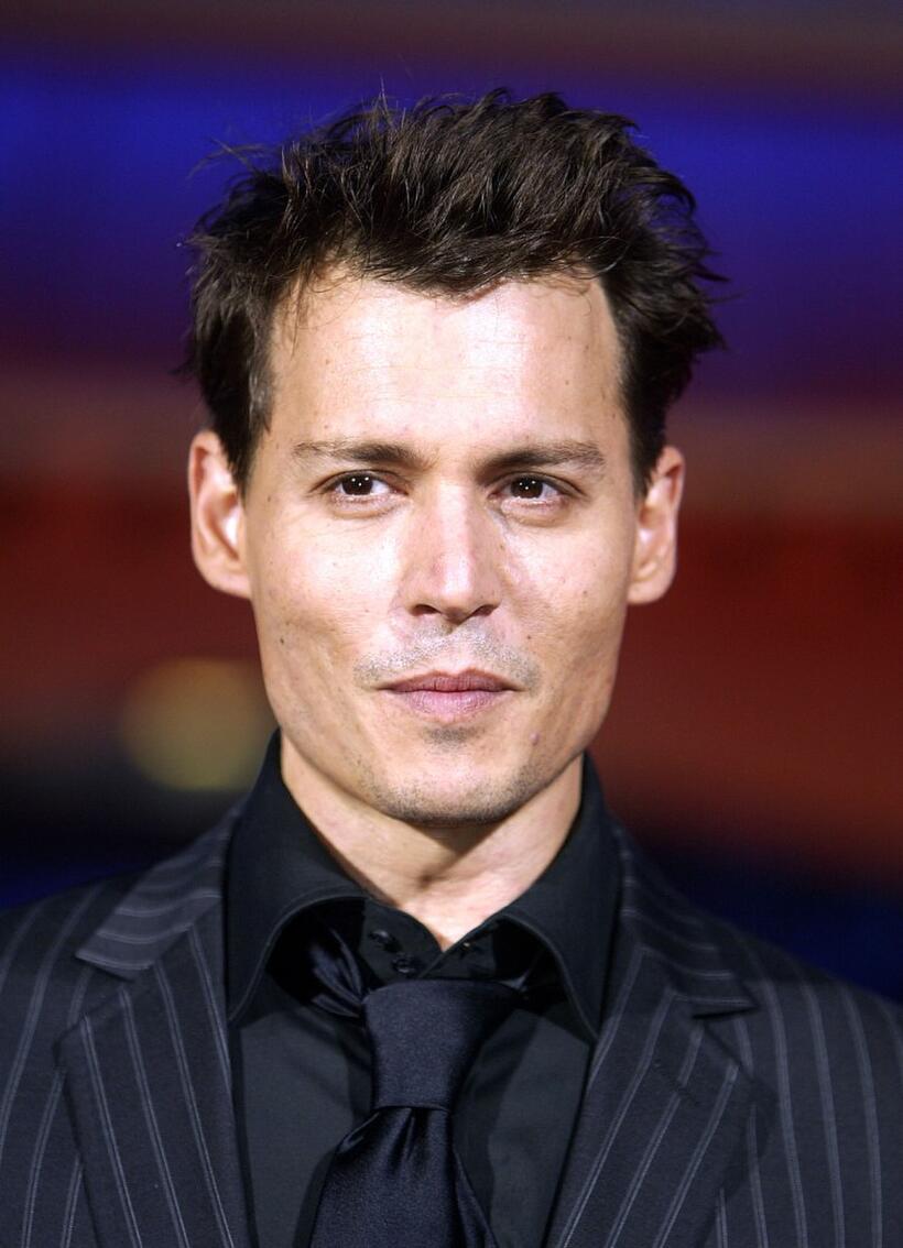Johnny Depp at the premiere of "Finding Neverland" during the 61st Venice Film Festival.