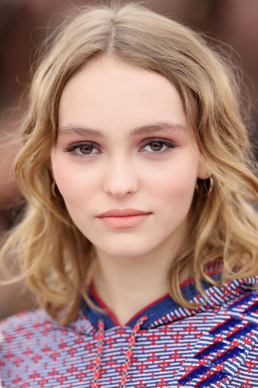 Lily-Rose Depp at the 'The Dancer' (La Danseuse) photocall during the 2016 Cannes Film Festival.