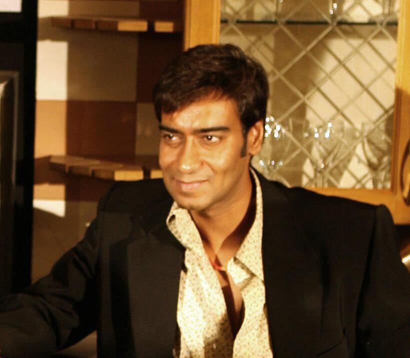 Ajay Devgan at the launch of Whirlpool Delight refrigerator in New Delhi.