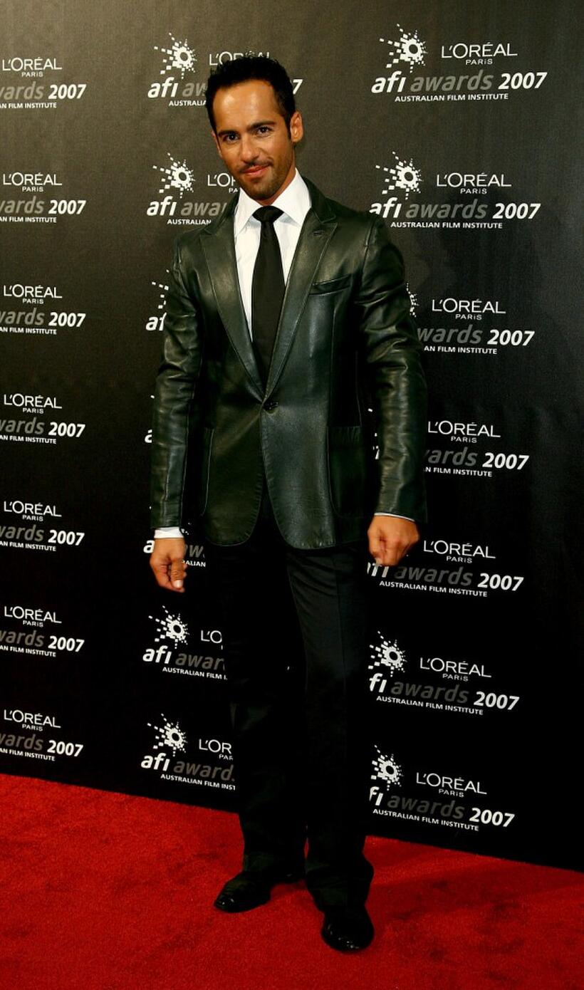 Alex Dimitriades at the LOreal Paris 2007 AFI Industry Awards.