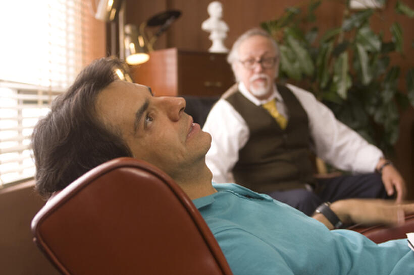 Eugenio Derbez as Javier and Hector Ortega as Edmundo in ``No Eres Tu, Soy Yo.''