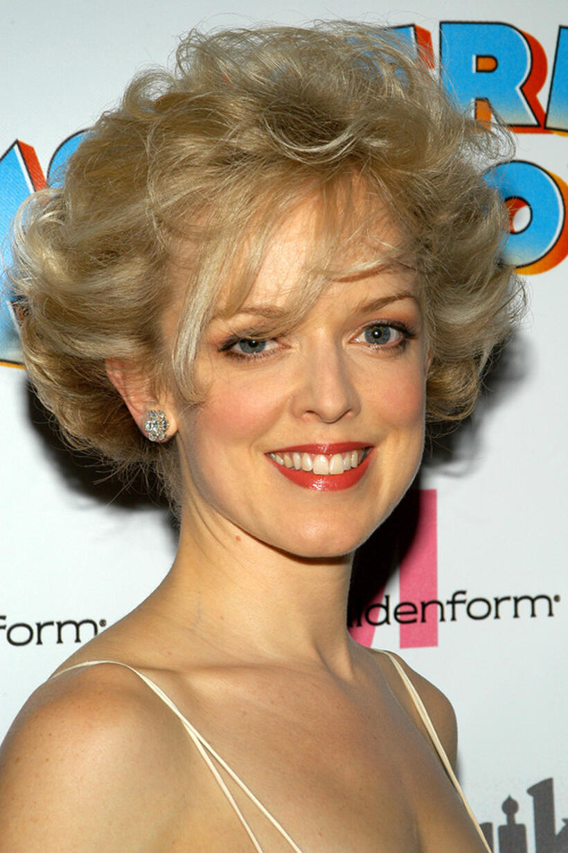 Nancy Anderson at the after party of the opening night of the Broadway musical "Wonderful Town" in New York City.