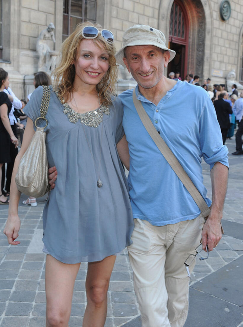 Jean-Francois Derec and Guest at the 23rd Fete Du Cinema Reception in Paris.