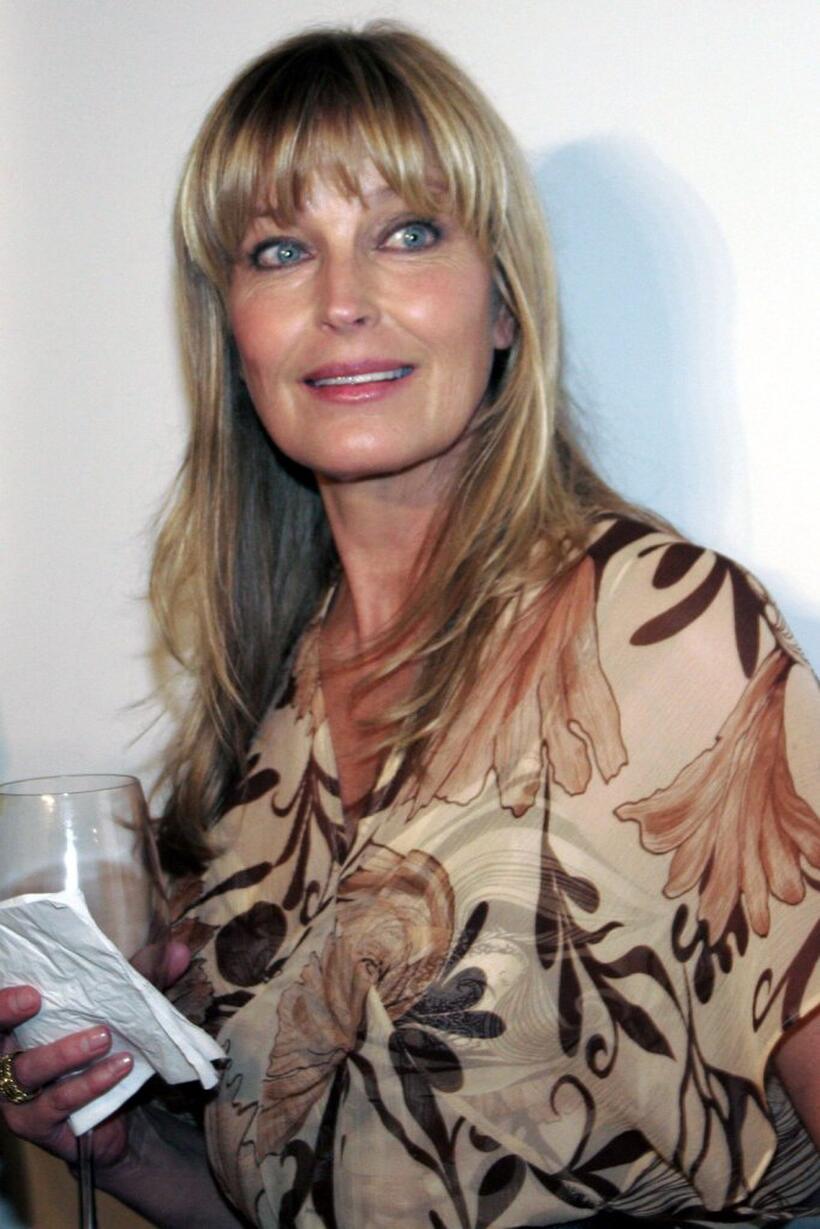 Bo Derek at the launch of MyNetwork TV.