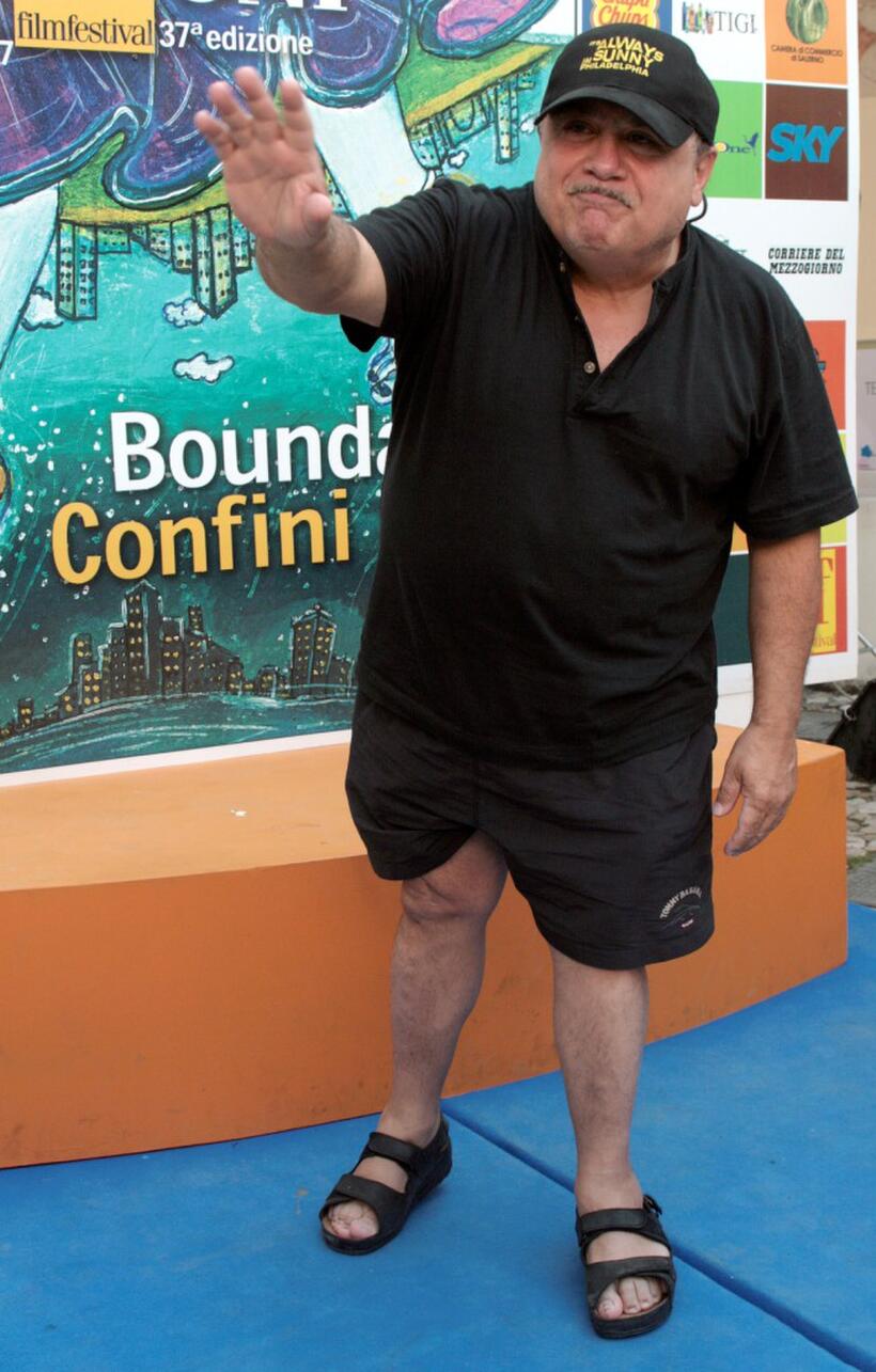 Danny Devito at the Giffoni Film Festival.