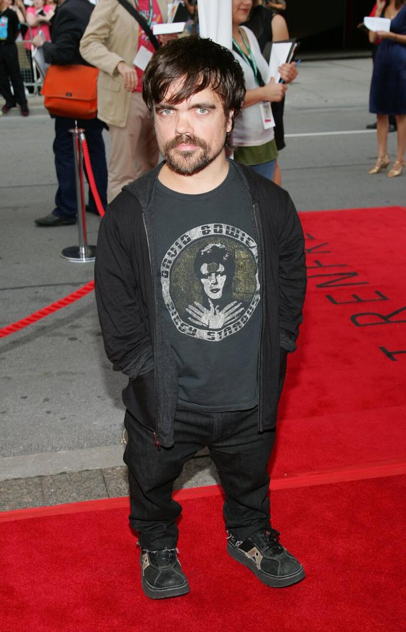 Peter Dinklage at the gala presentation of "Penelope" during the Toronto International Film Festival.