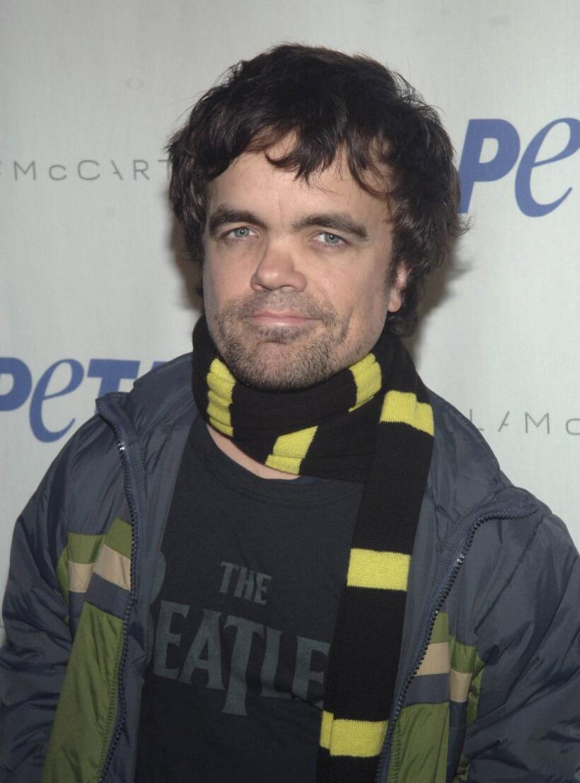 Peter Dinklage at the PETA Fashion Week Bash.