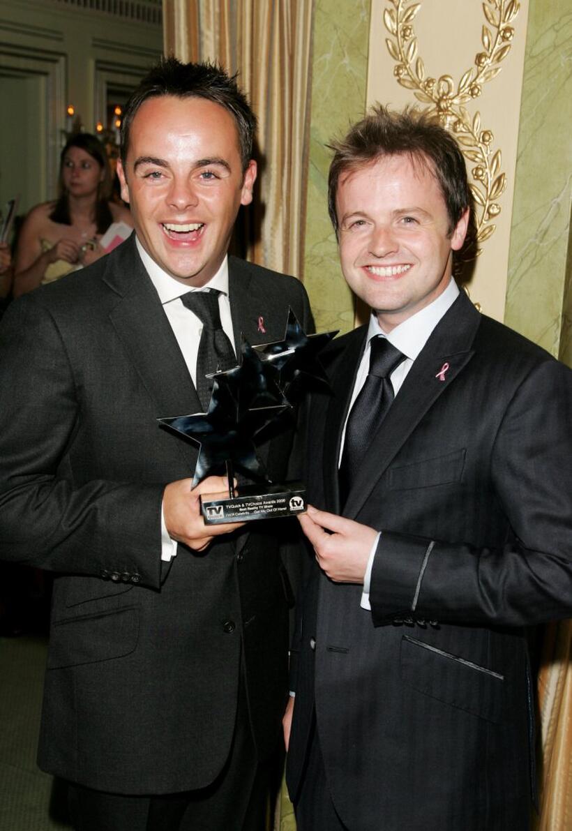 Anthony McPartlin and Declan Donnelly at the TV Quick and TV Choice Awards.