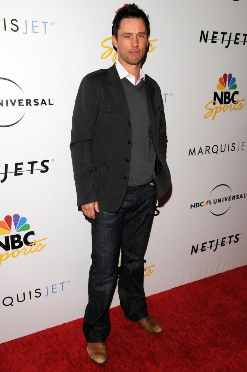 Jeffrey Donovan at the NBC Universal Pre Super Bowl event.