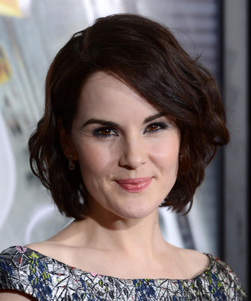 Michelle Dockery at the California premiere of "Non-Stop."