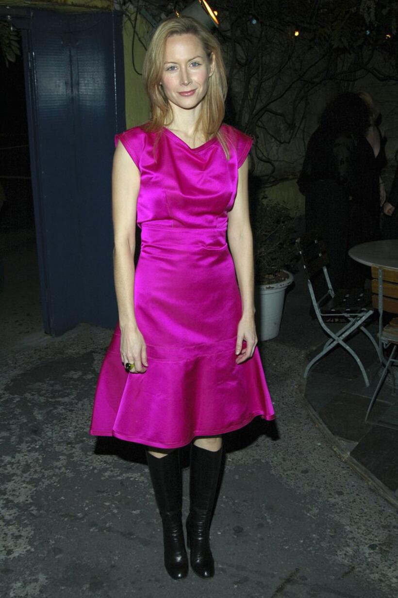 Megan Dodds at the after party of the opening of "My Name Is Rachel Corrie."